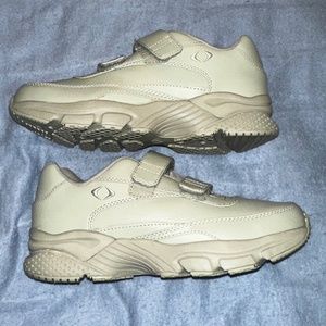 APEX MENS BEIGE 2 STRAP X929 WALKER WALKING SHOE